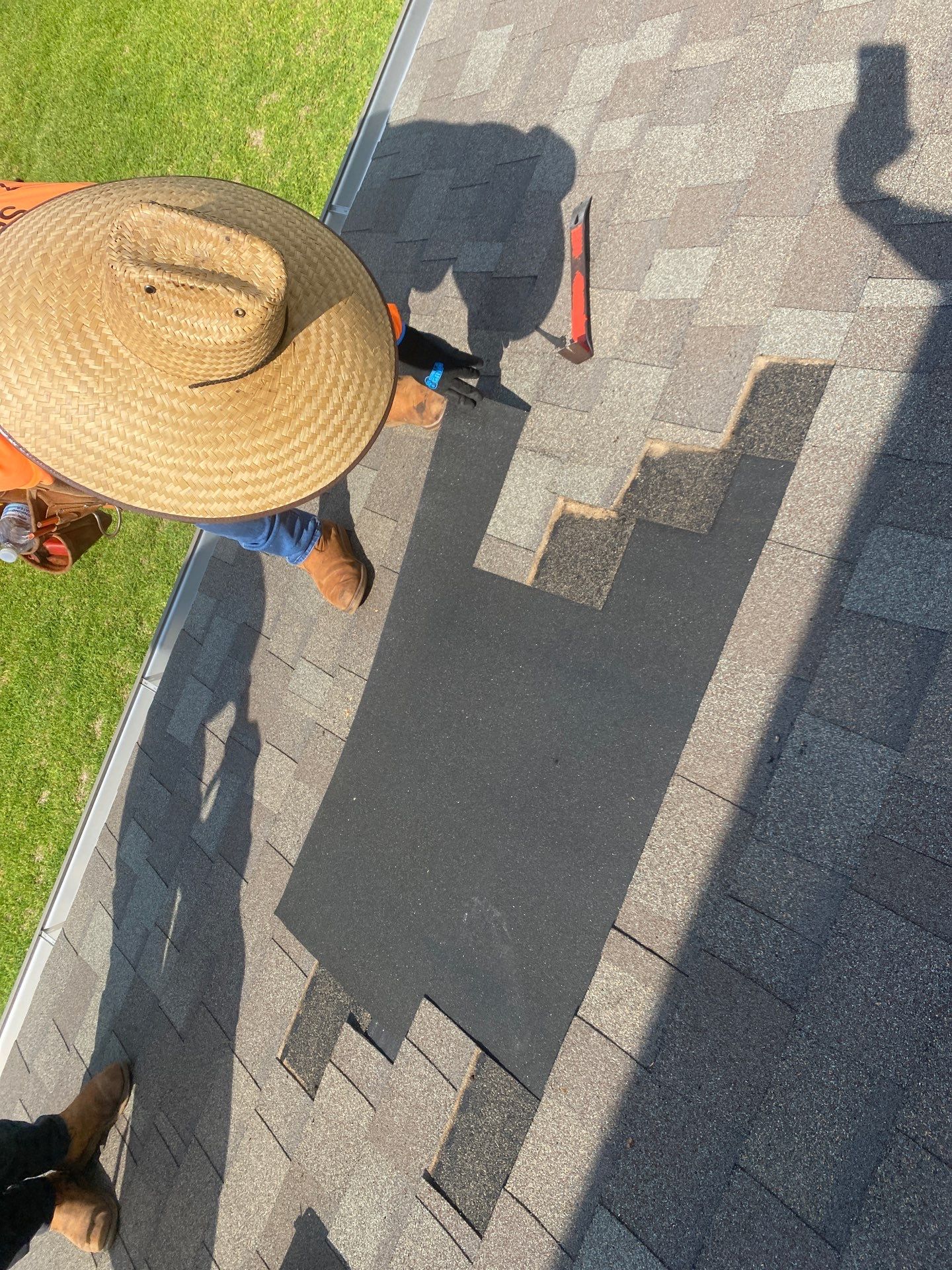 Hail Damage using Owen's Corning Duration (Lifetime) Shingles by Roof Repair Company