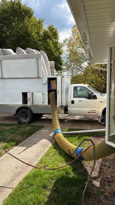 Air Duct Cleaning With a Vacuum Truck in Beaver, PA