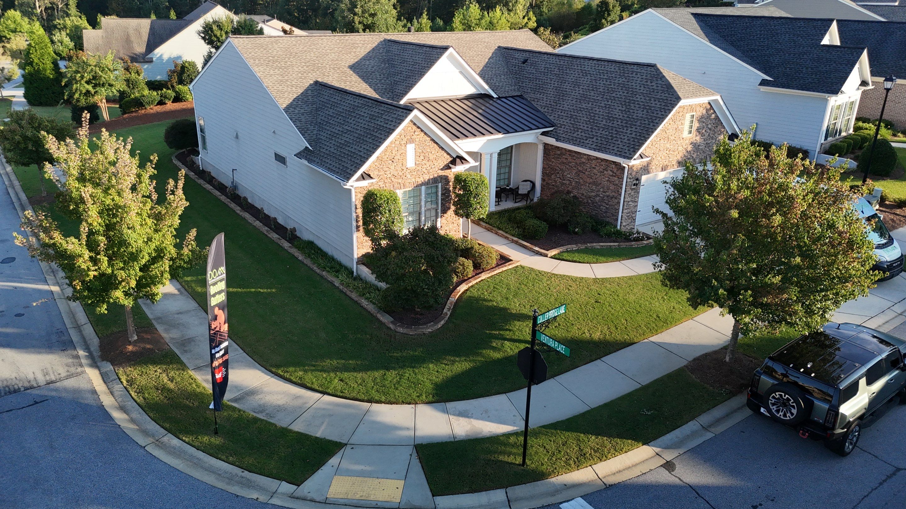 Collier Bridge Lane Braselton Roof Replacement  by Dom Roofing & Restoration