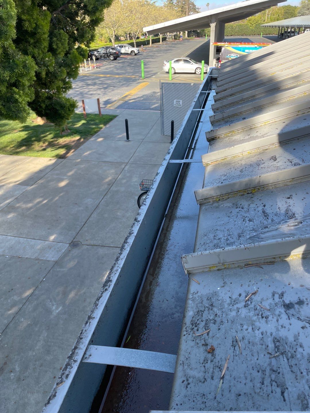 Commercial Gutter Cleaning-Los Altos by All One Solar Shine