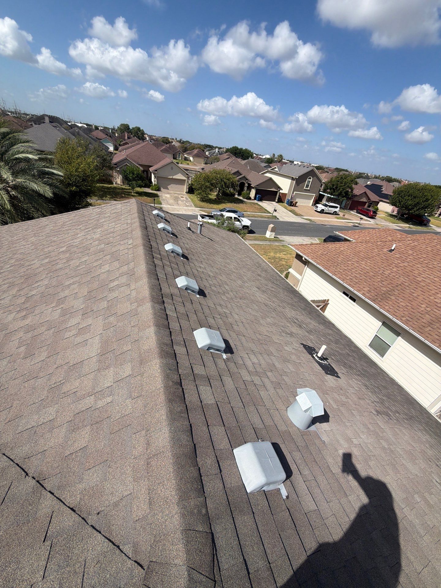 New Roof with better Ventilation  by Bayfront Roofing and Construction