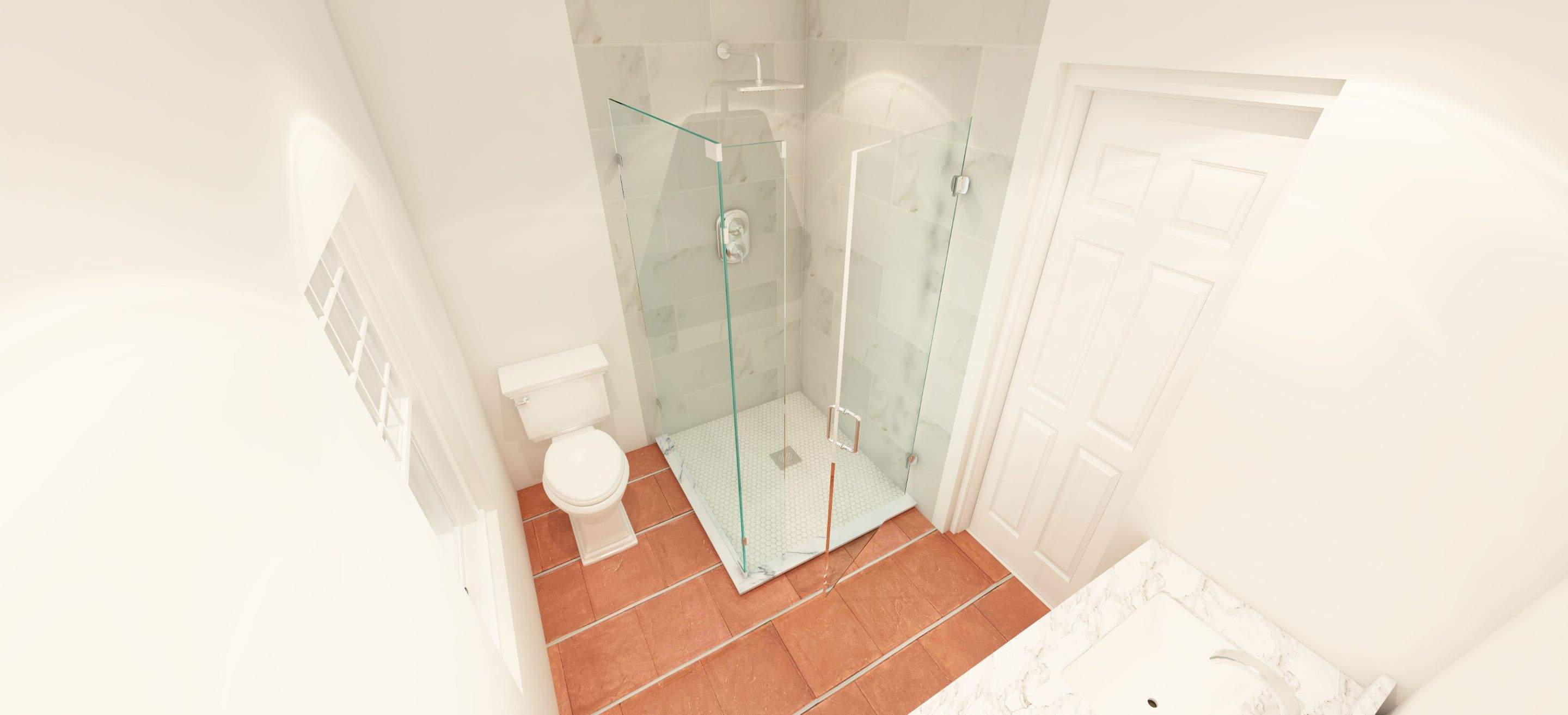 Bathroom Remodel using Tile by Home Concepts Construction