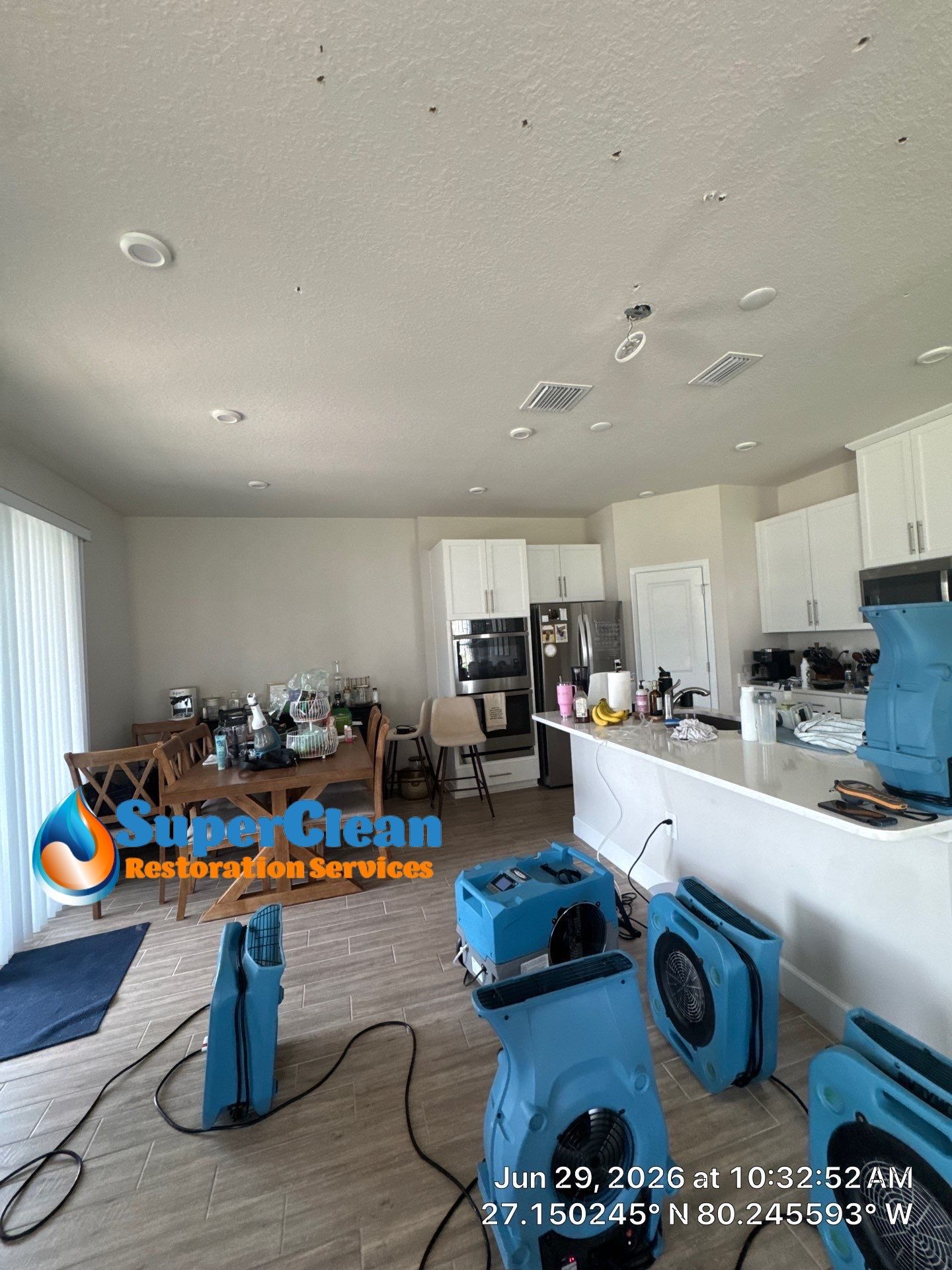 Stuart Water Damage Mitigation and Structural Drying Services by SuperClean