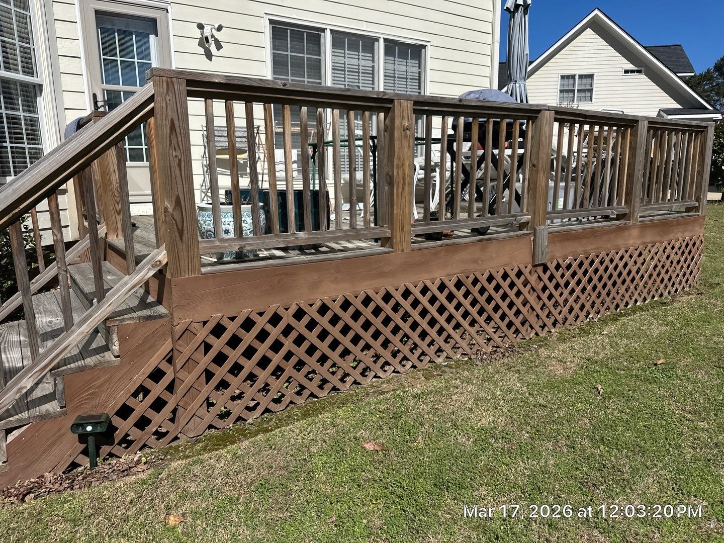 Deck using Wood Sealant by DuraSeal