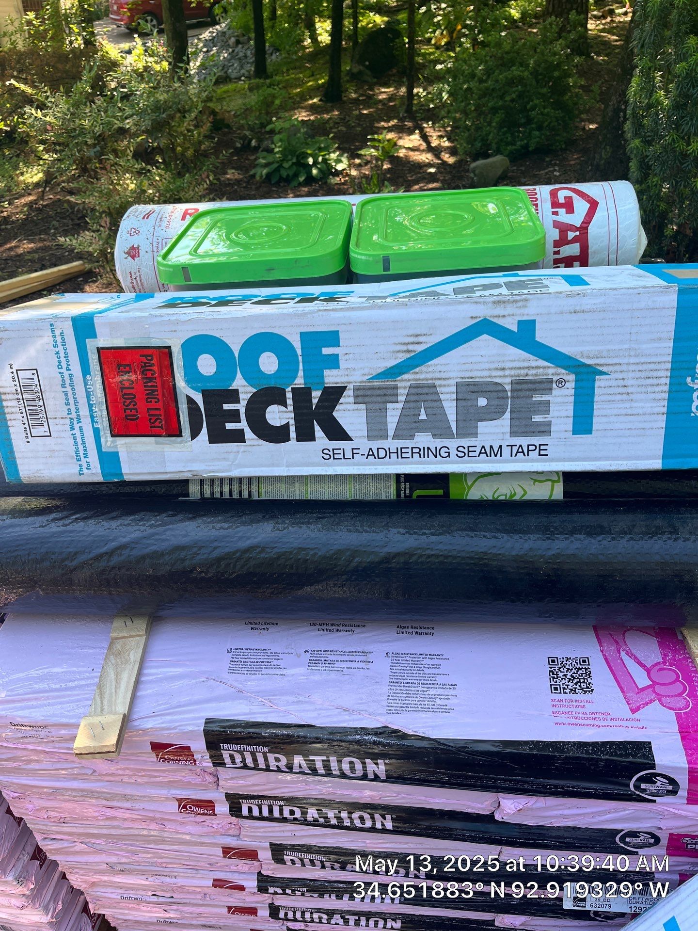 Architectural Shingle Roof Replacement and Skylight Installation in Hot Springs Village by Temple Roofing and Exteriors