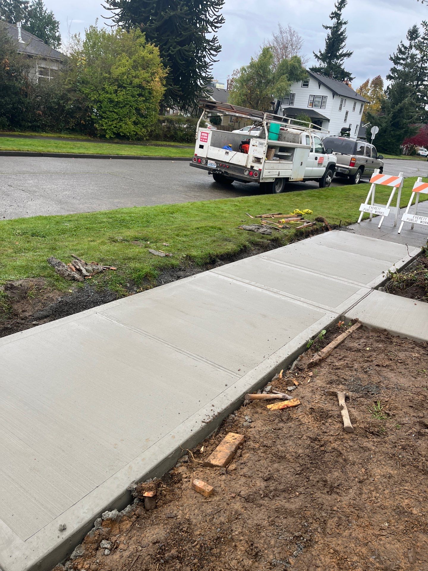 Concrete Sidewalk Repair | Everett  by Jireh Asphalt & Concrete Inc 