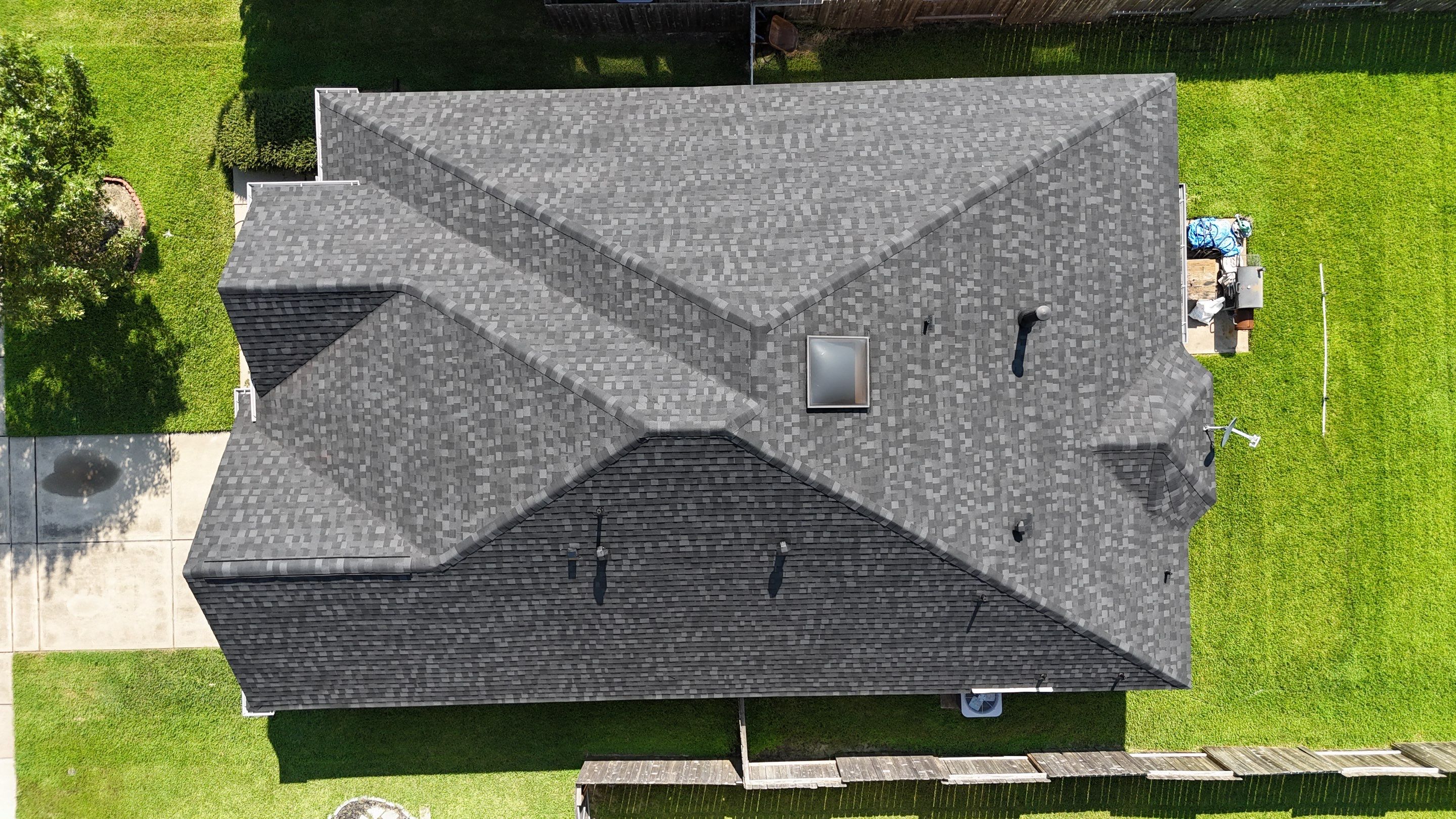 Residential Roofing Installation using IKO Dynasty in Cypress by Core Four Roofing