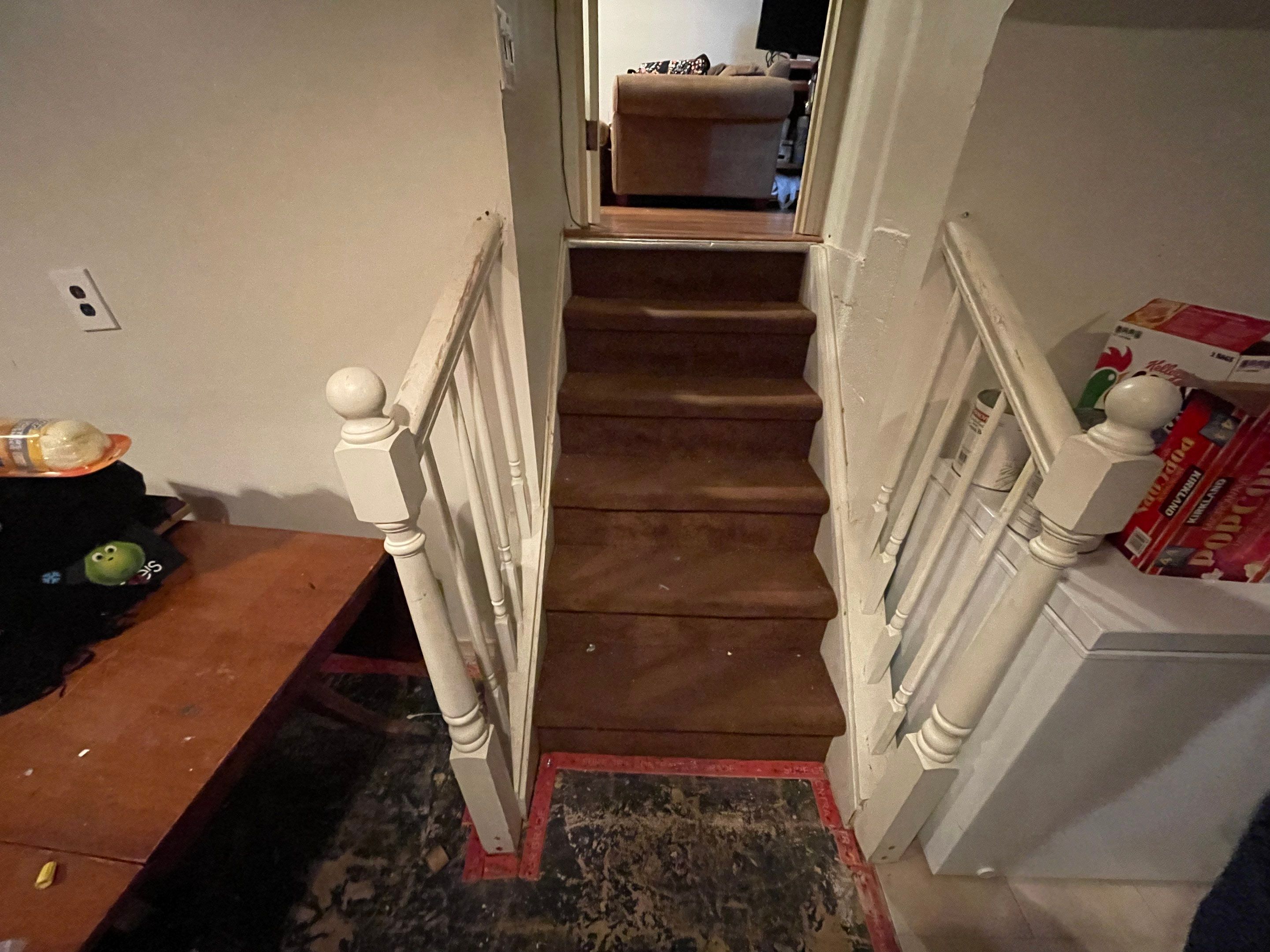 Basement Remodel using Tile (In Progress) by Home Concepts Construction