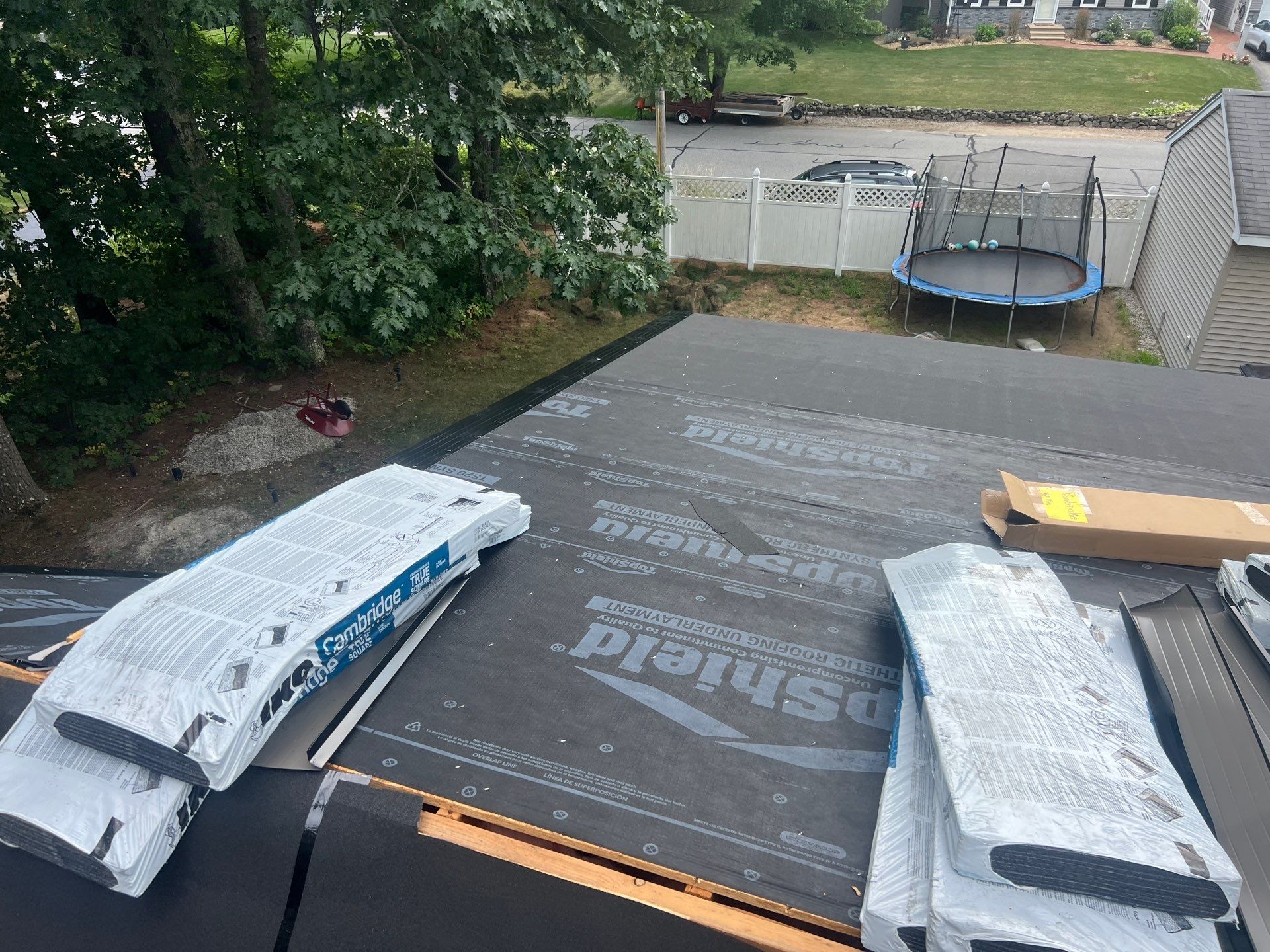 IKO Roof Installation in Pembroke, NH by Tall pine roofing