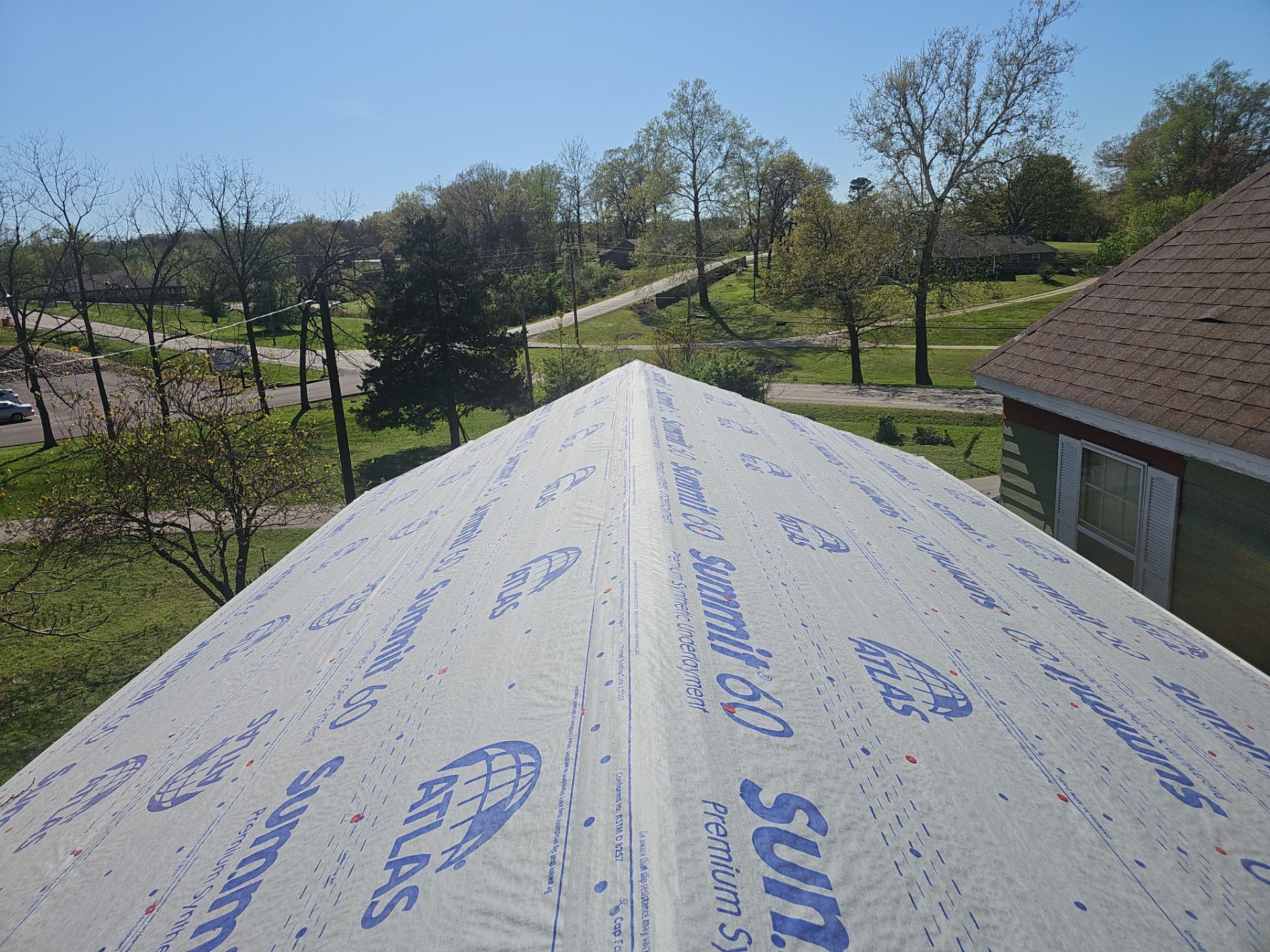 Residential Roof + Gutters & Downspouts Install  by Titan Commercial & Residential Roofing 