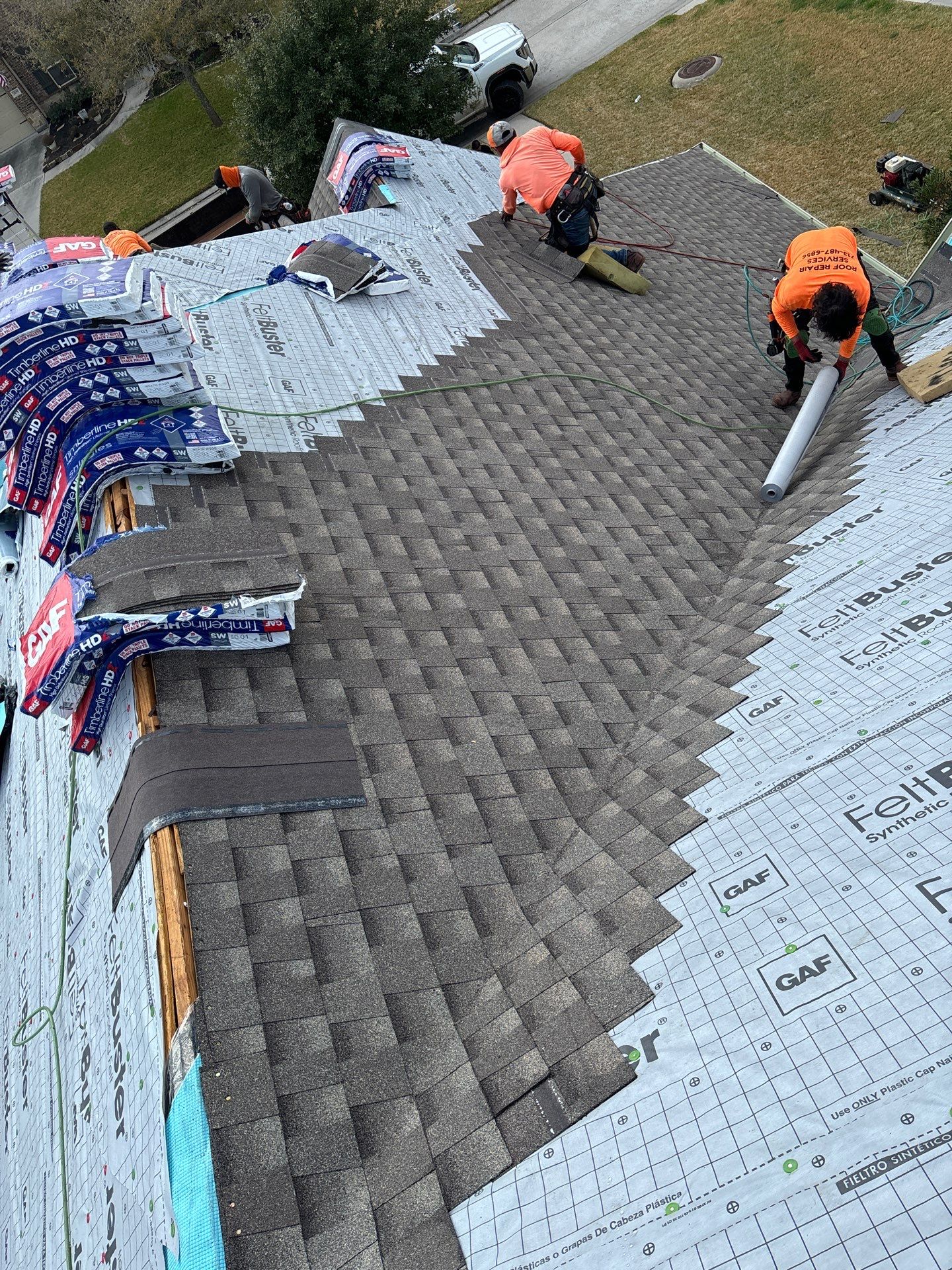 Roof Replacement in Spring TX by Roof Repair Company