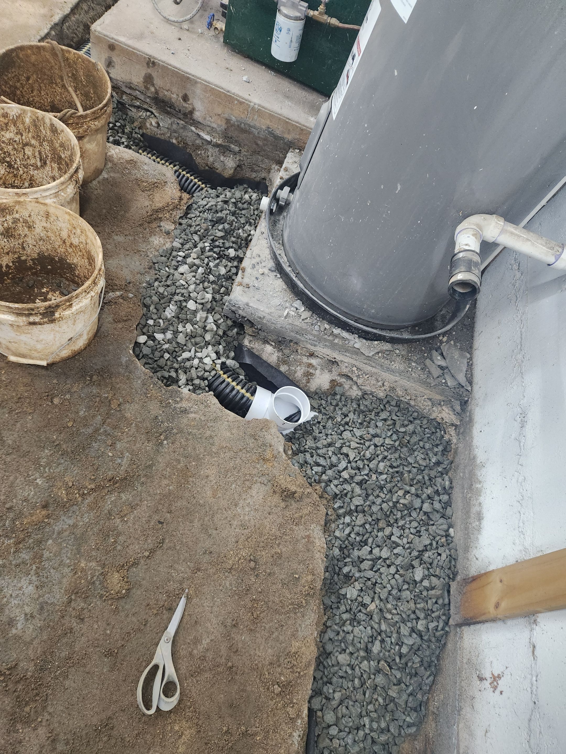 Interior French Drain Boonton NJ by Pure Service Pro, LLC 