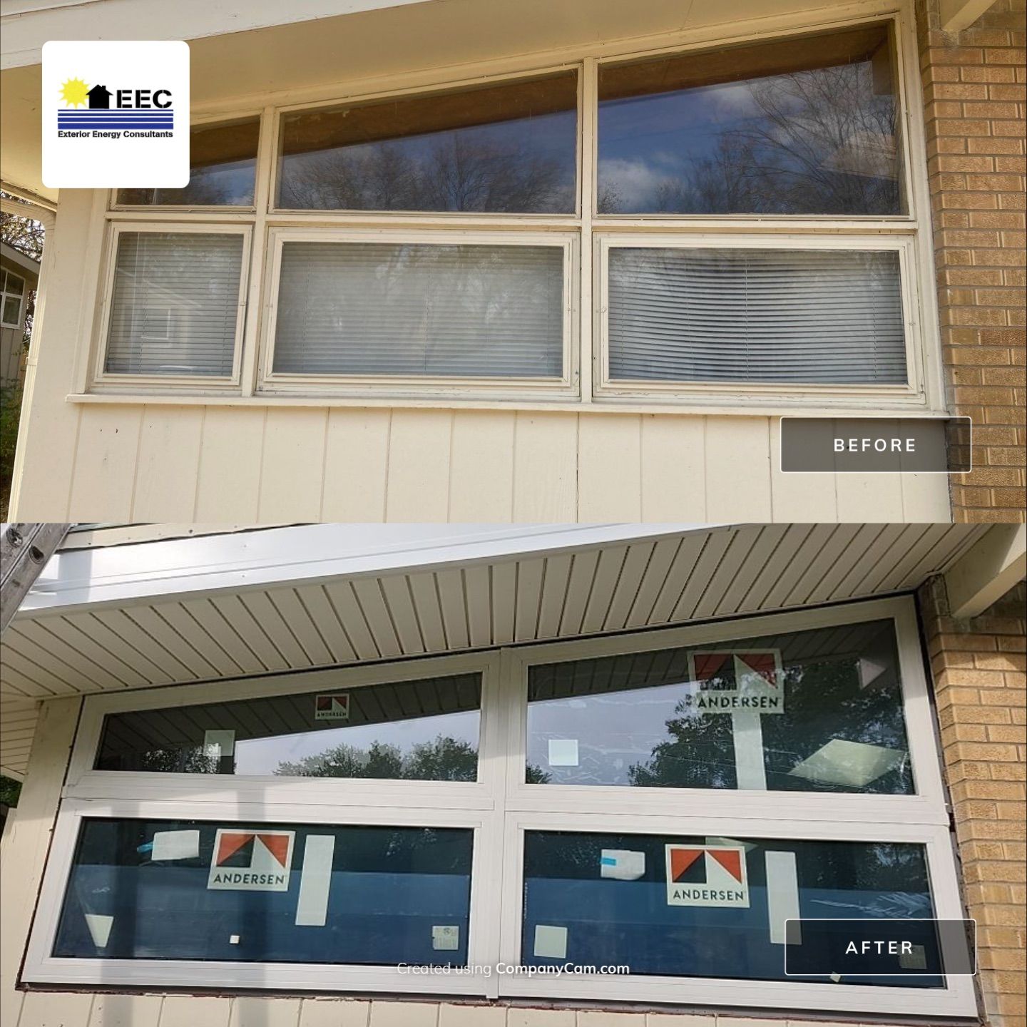 Window Installation using Anderson Series by EEC  Windows, Siding & Roofing 