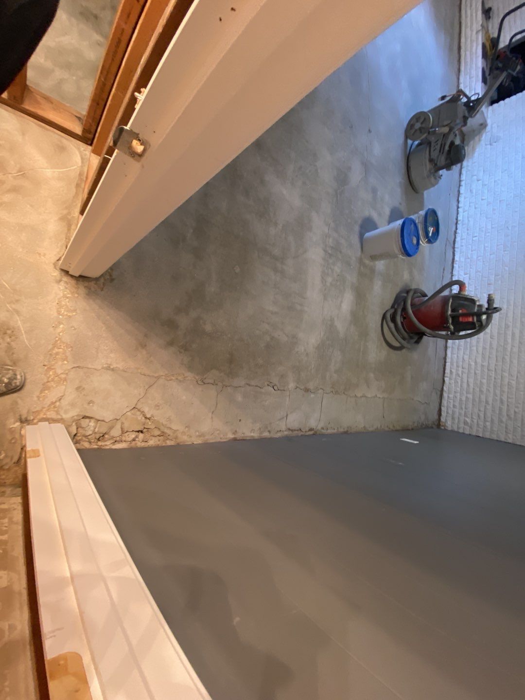 Basement using Silver Creek by Select Painting, Coatings & Garage Cabinets