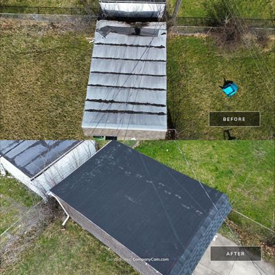 Detached Garage Roof and Decking Replacement