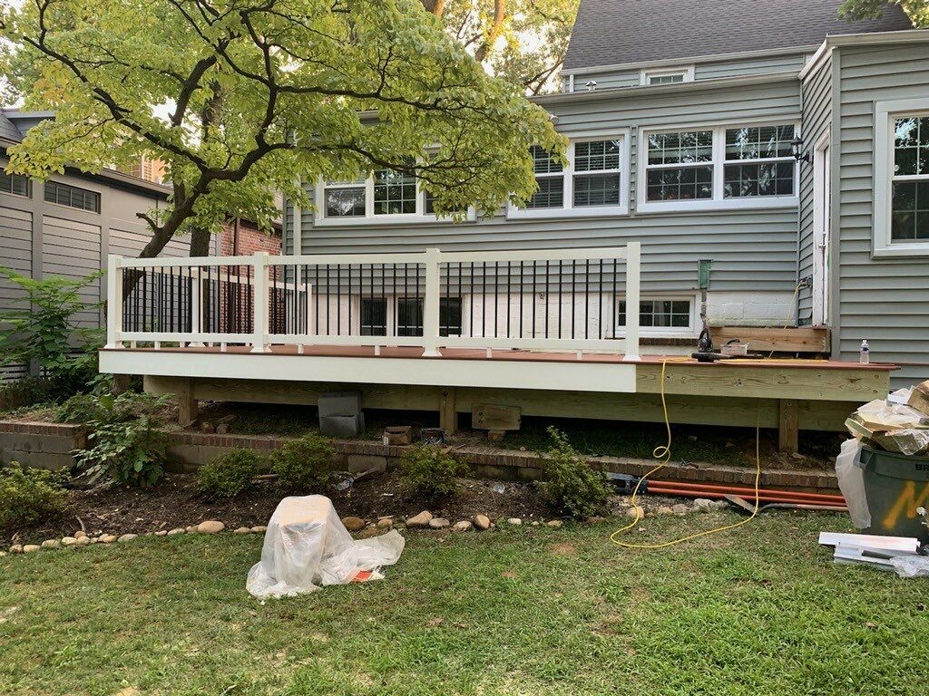 New deck installation by Window Depot of Annapolis