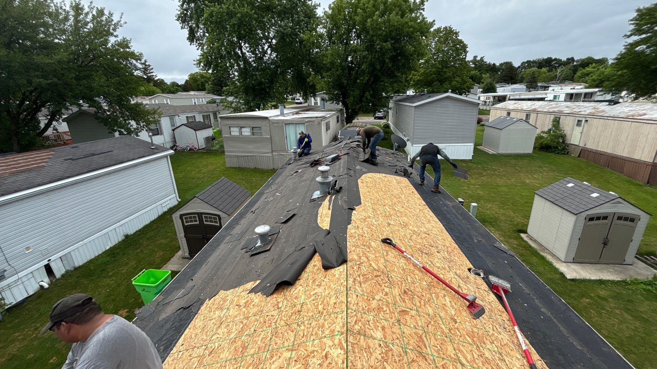 Roof Replacement using Owens Corning Sierra Gray by 180 Contractors