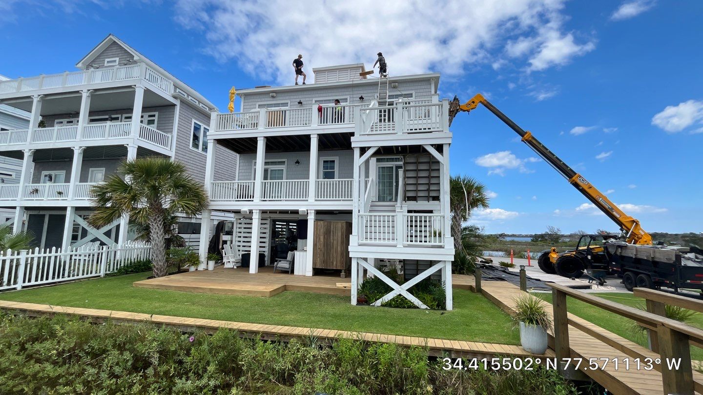 Standing Seam Metal Roof Replacement- Surf City, NC by Summit Roofing 