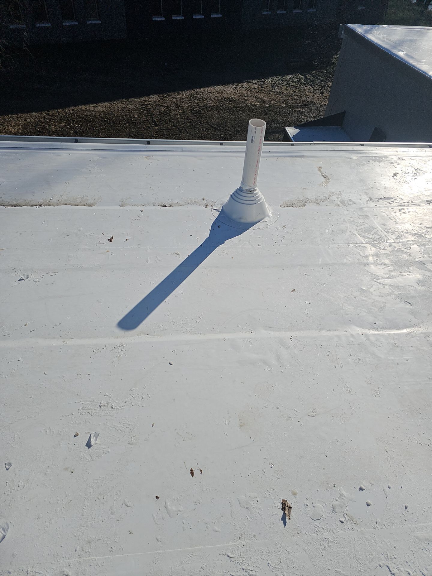 Commercial Roofing Installation using Insulated roof and wall panels by Nitro Roofing and Construction