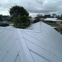26ga 5V Crimp Mill Finish by Total Roofing System The Metal Roof Experts