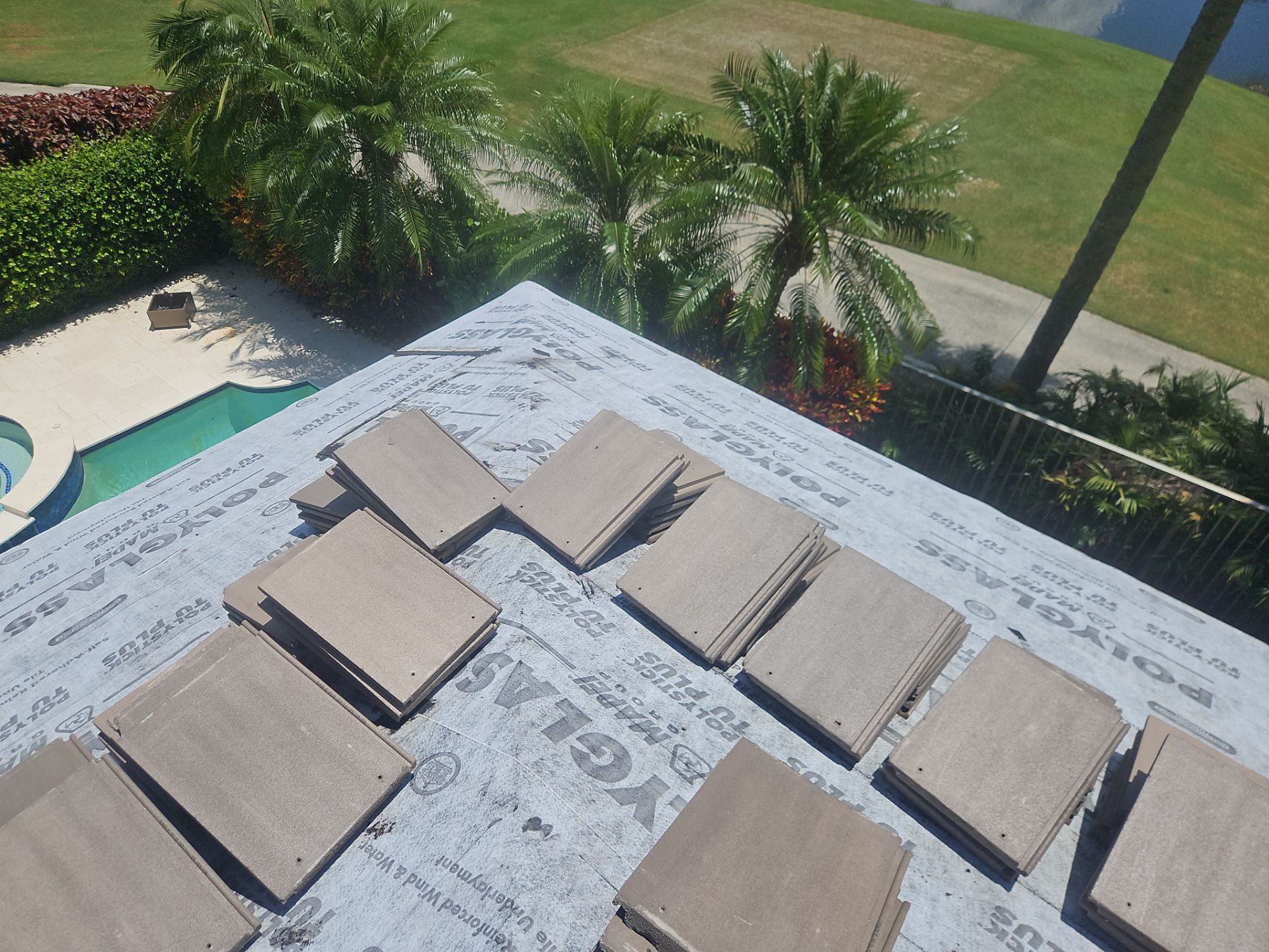 Residential Roofing Installation using Eagle Roofing Tile by BLUES BROTHERS ROOFING