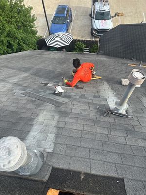 Residential Roofing Repair using Owen's Corning Duration (Lifetime) Shingles