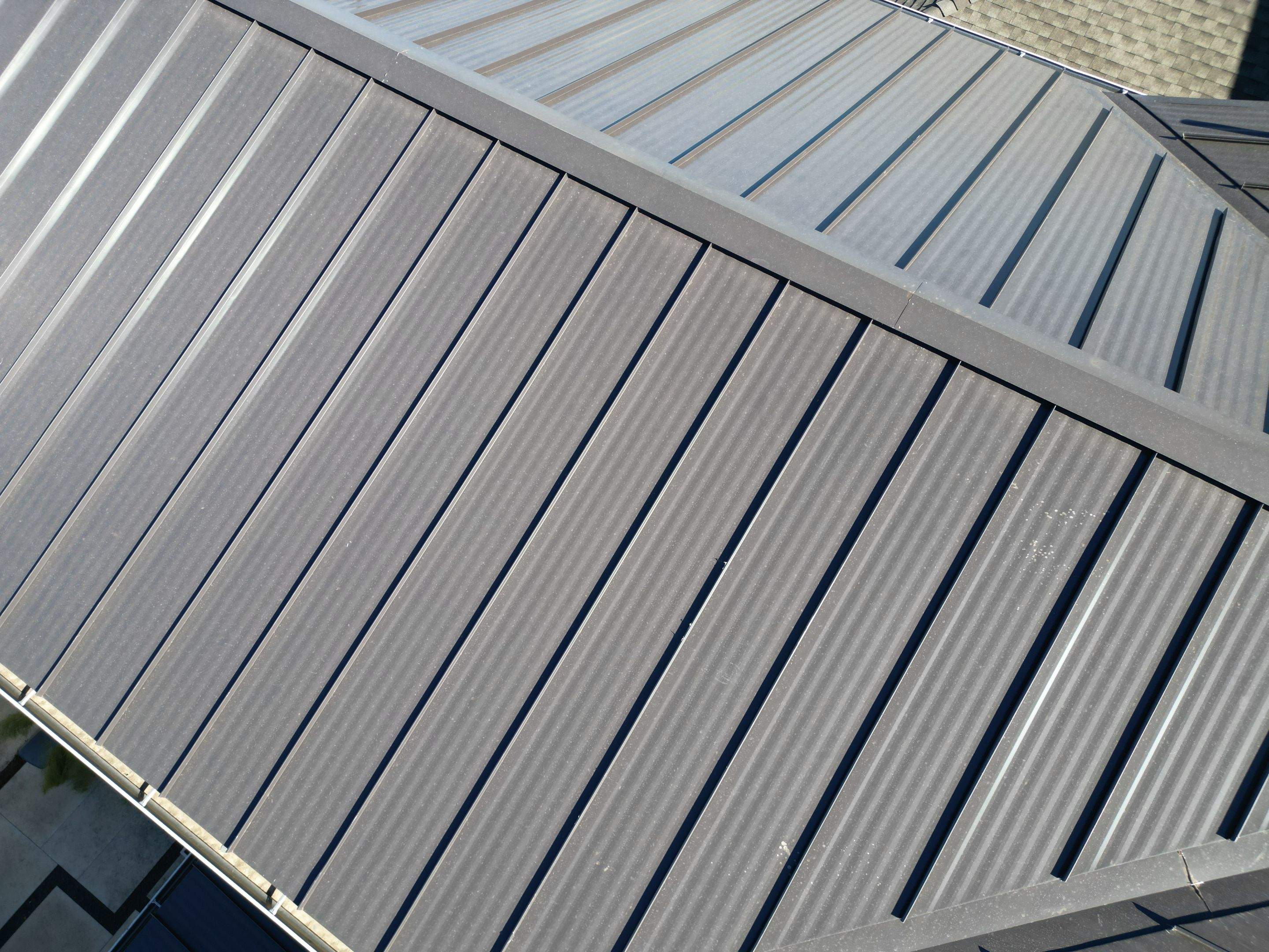 Dark Bronze Standing Seam Metal Roof by RoofsOnly.com