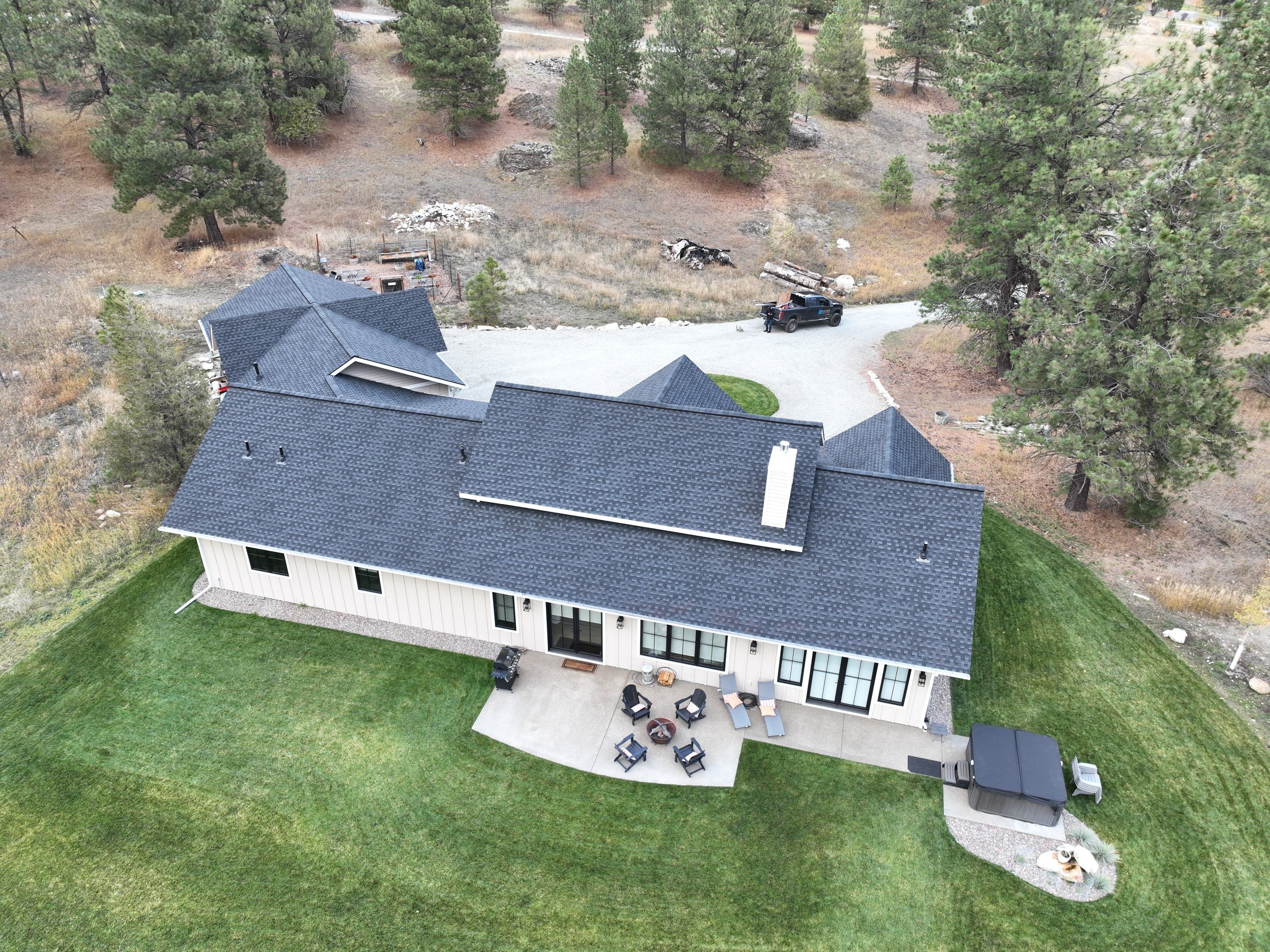 GAF Timberline HDZ - Charcoal - Kalispell, MT  by Montana Roofing Solutions