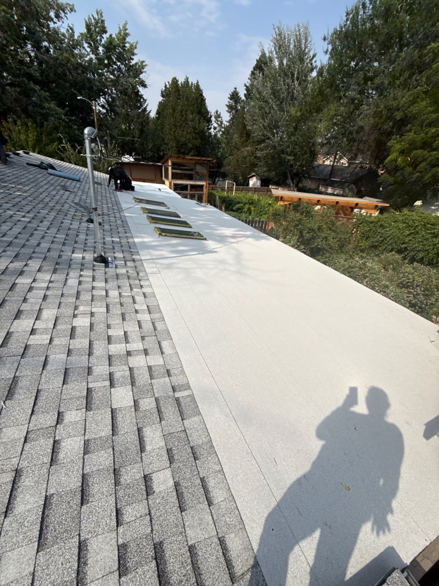 Boise Residential Roof Replacement Featuring Grey Architectural Shingles by Olive Roofing