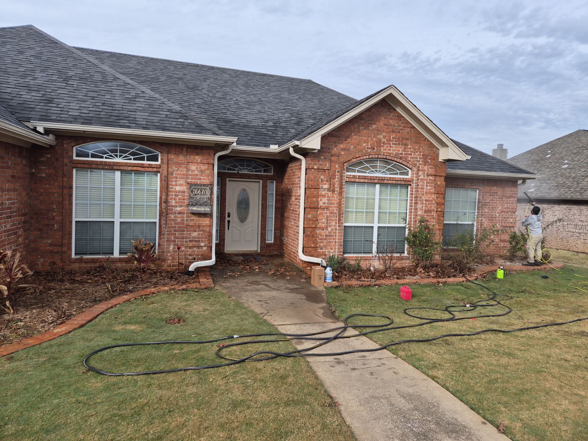 Exterior Painting & Chimney Restoration in Tyler, TX by Quality Coats Painting