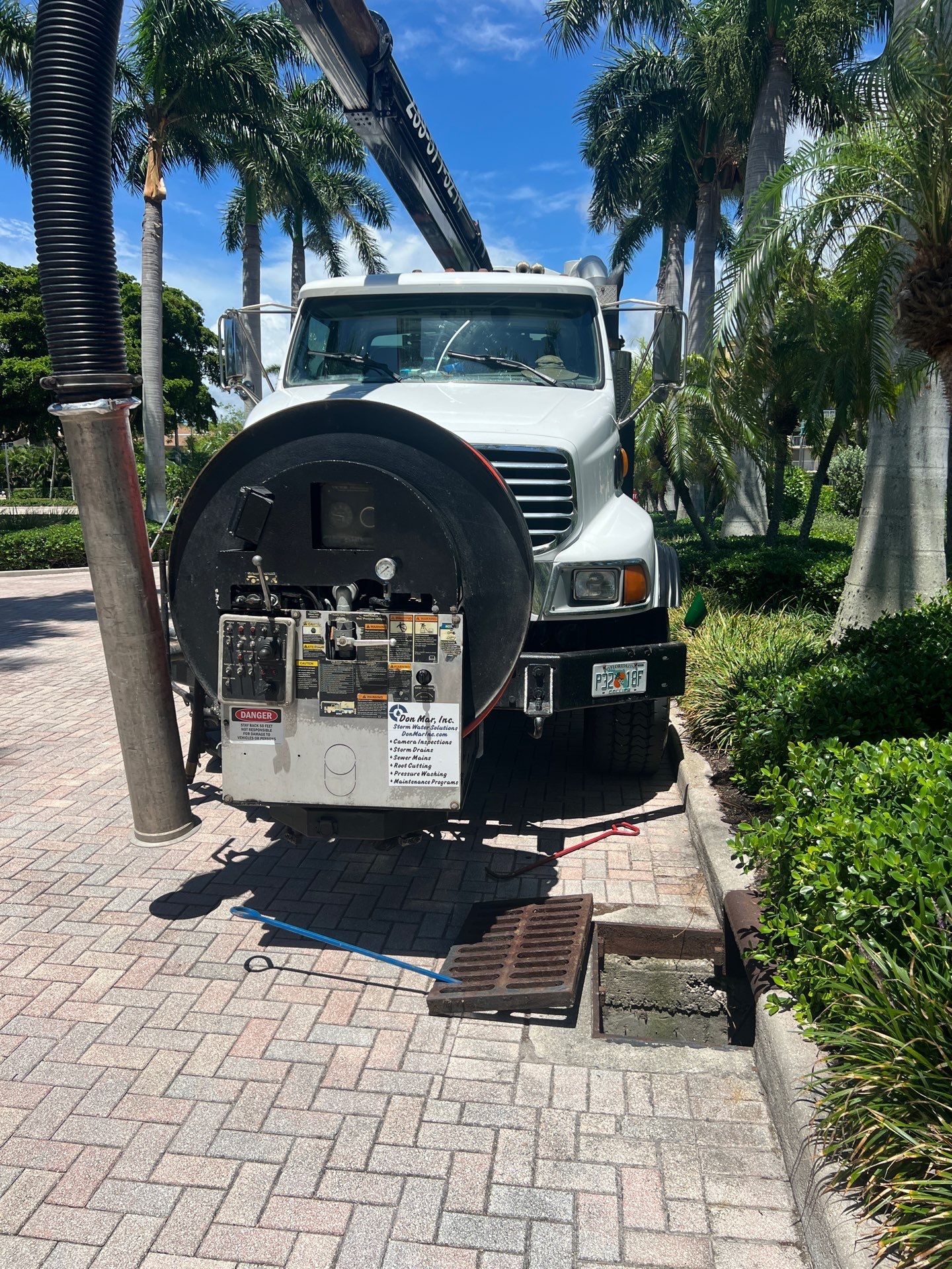 Marco Island Condo Stormwater System Maintenance and Standing Water Removal by APS Power & Water
