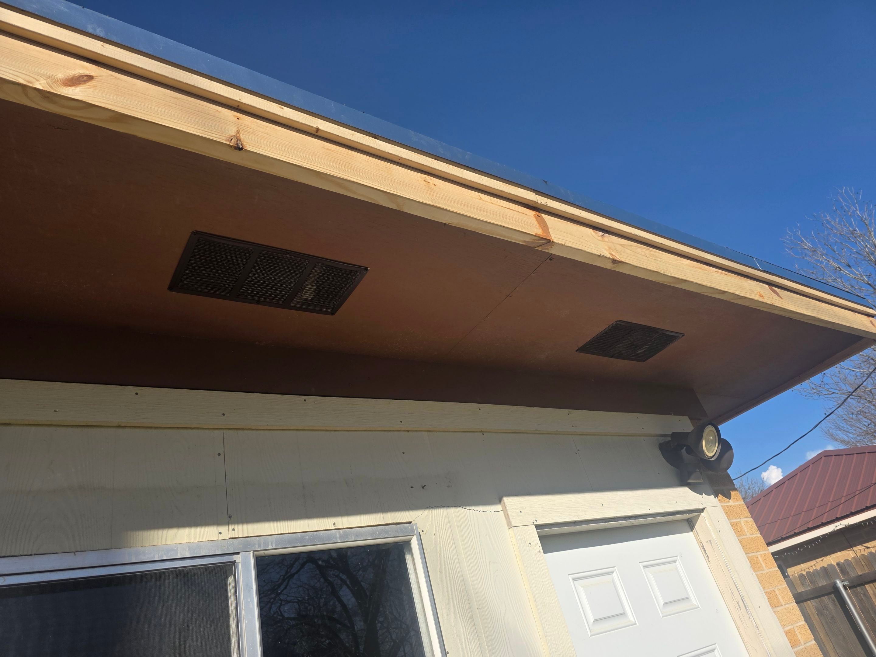 Torch down modified bitumen roof and full fascia "face-lift" in Elgin, TX by REPS OF TEXAS