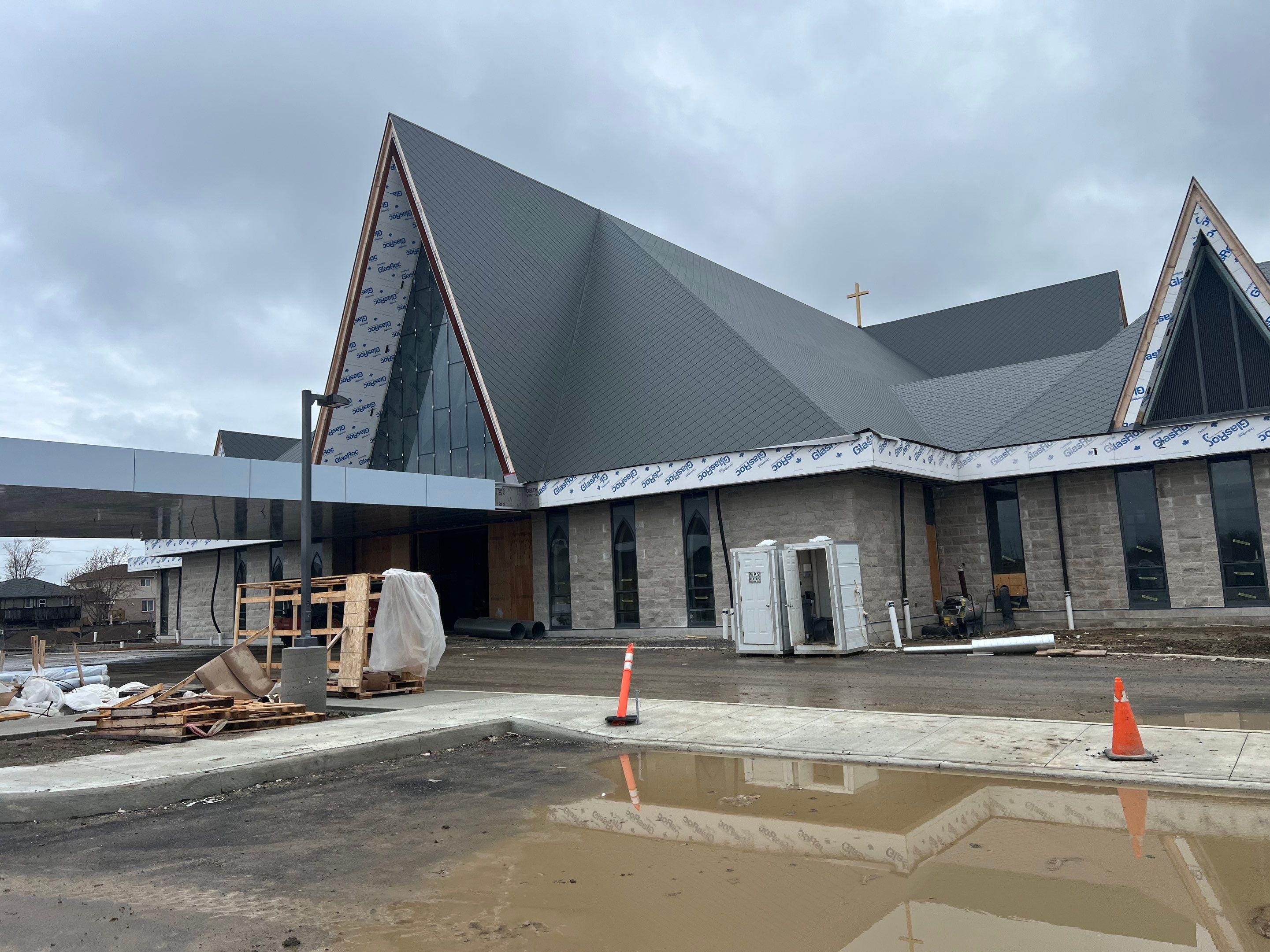 Commercial Roofing Installation using Diamond Tile Metal Shingles , Tpo Flat Roof by Jay Carter Roofing & Sheet Metal