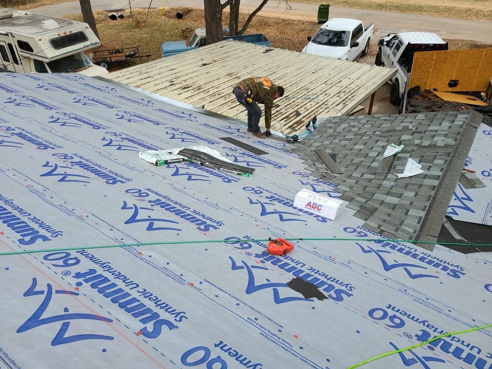 Residential Roofing Installation using ATLAS Pinnacle Pristine Shingles by Harvey Roofing & Construction