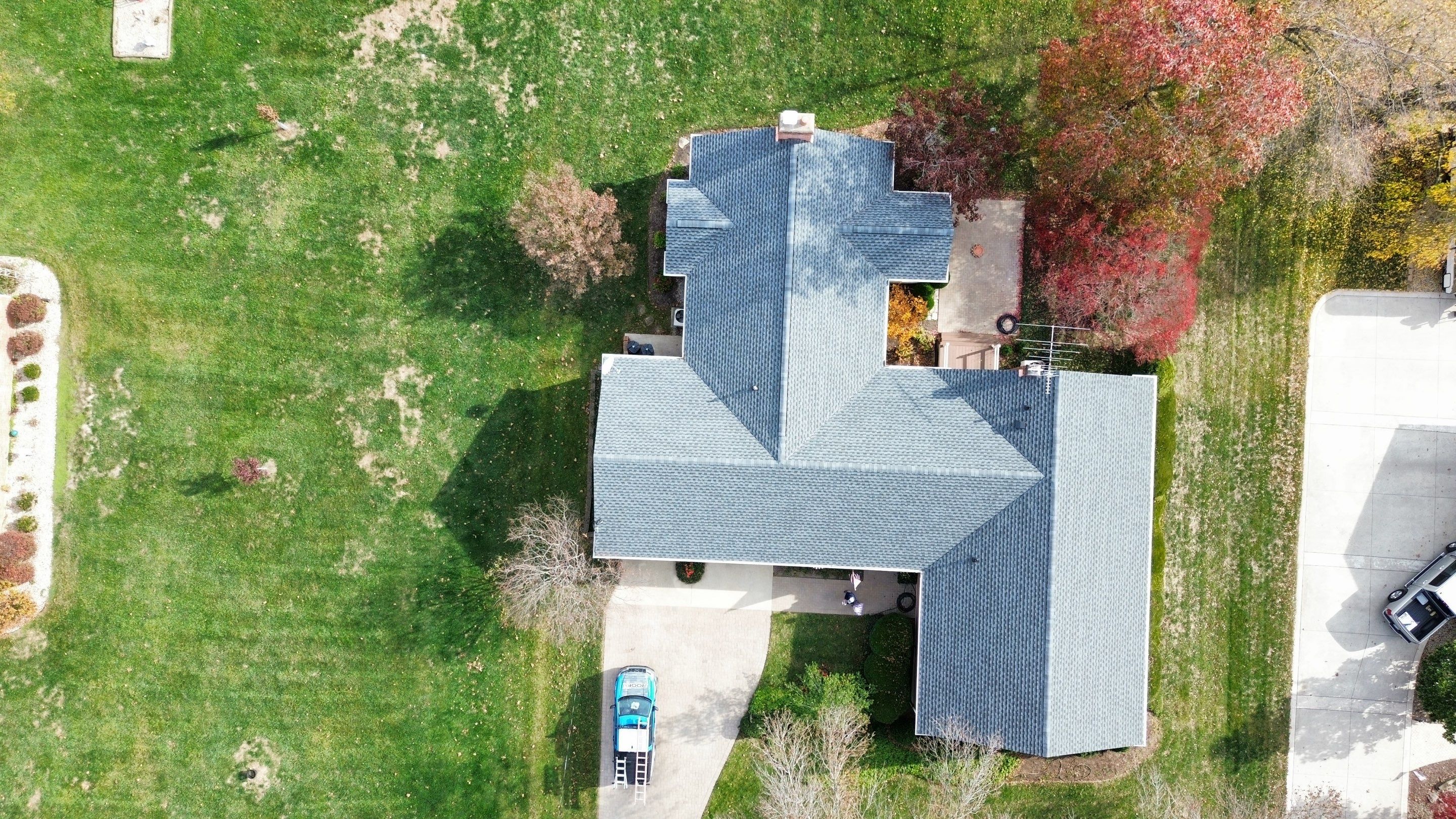 Residential Roofing Installation using Timberline UHDZ Shingles - Pewter Gray by RoofX 
