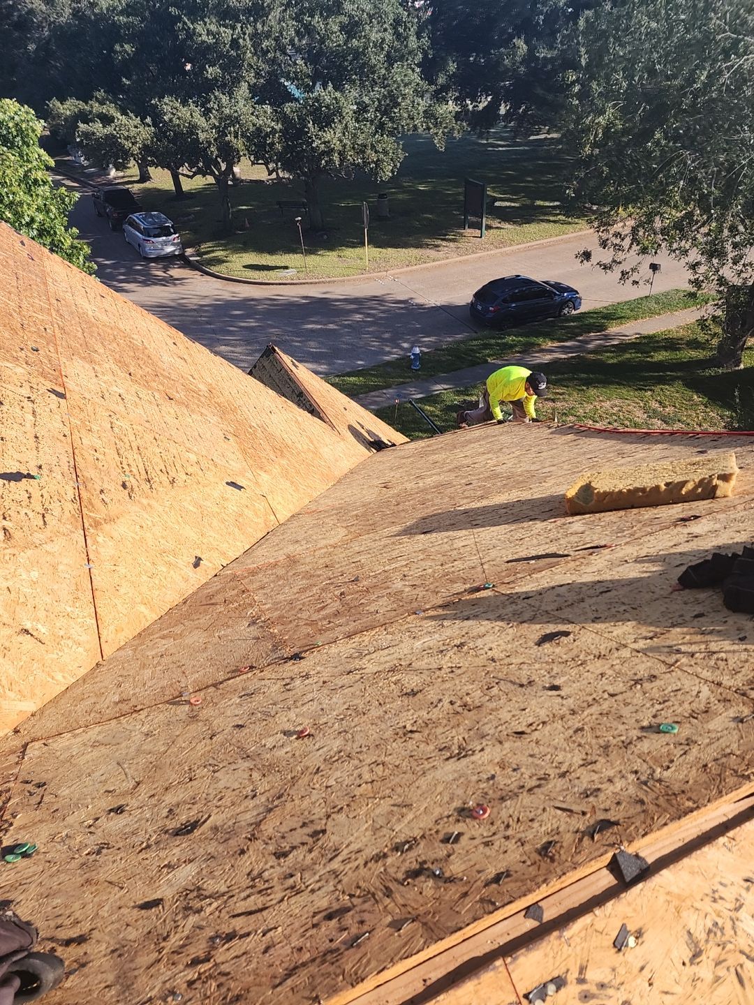 Residential Roofing Installation using Owen's Corning Duration (Lifetime) Shingles by Roof Repair Company