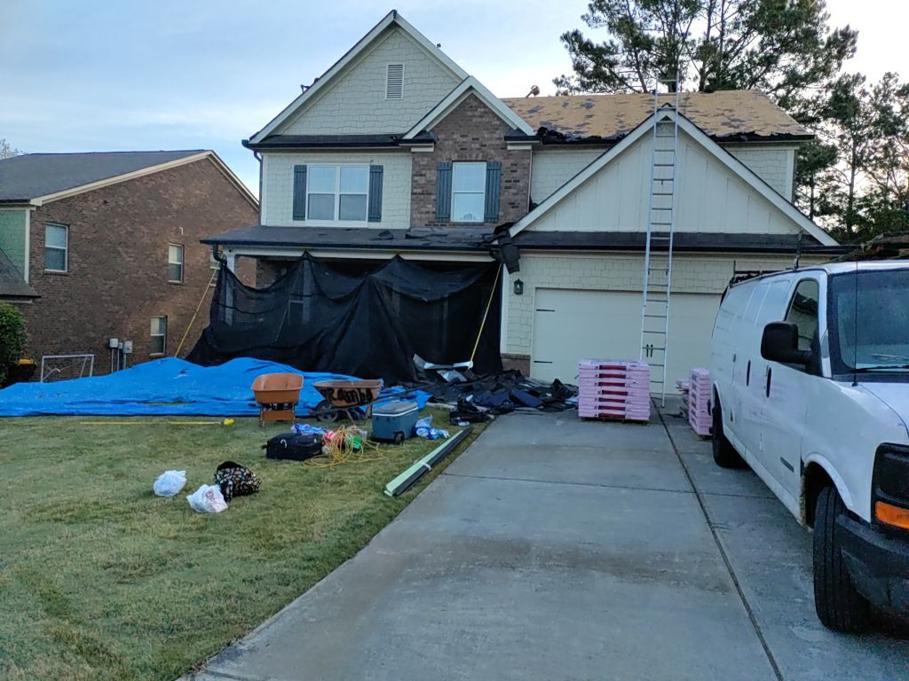 Residential Roofing Installation using Owens Corning by Inspector Roofing and Restoration