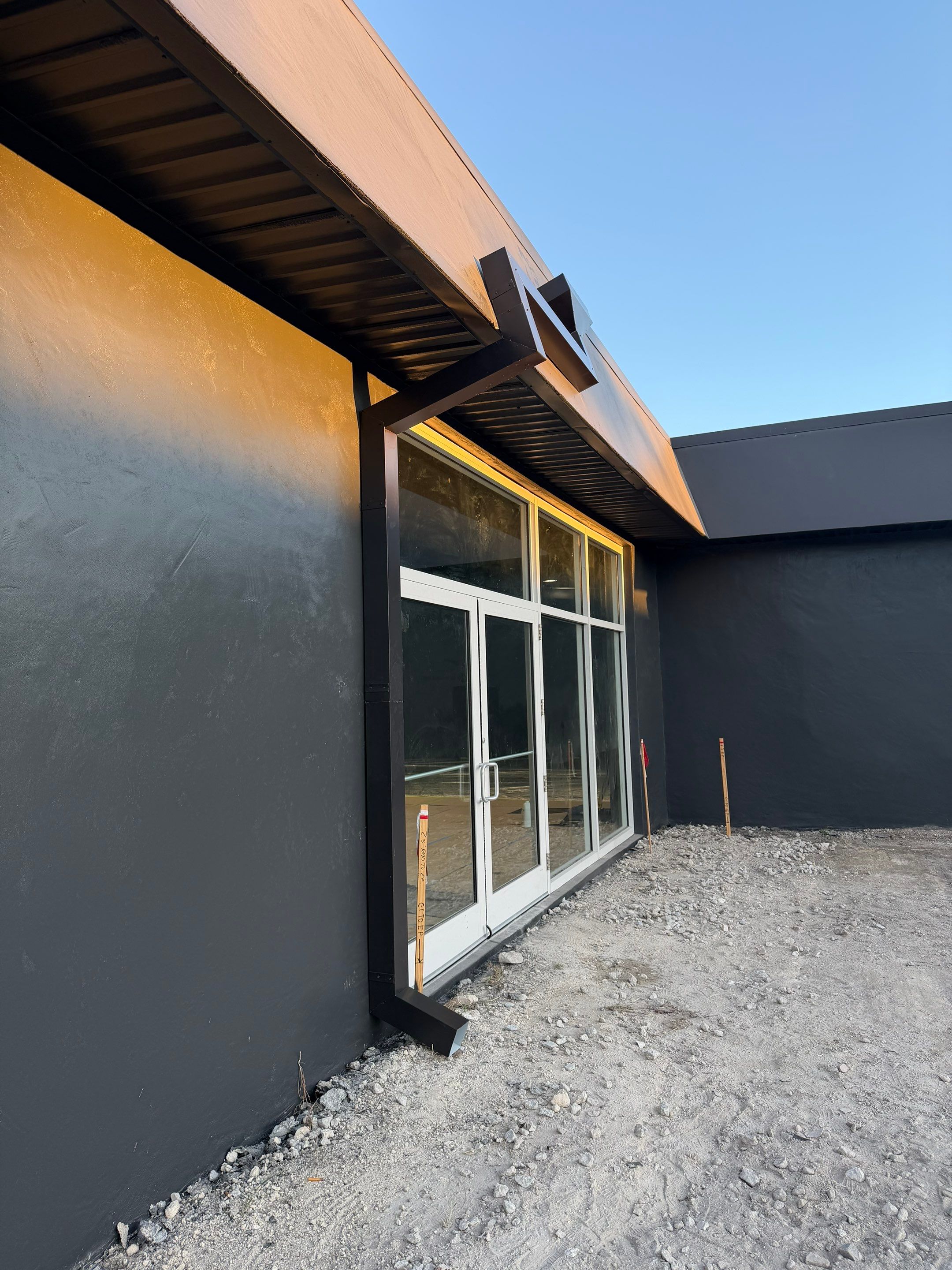 Commercial Gutter Installation Project in Clearwater FL by Gutter Professor by Gutter Professors
