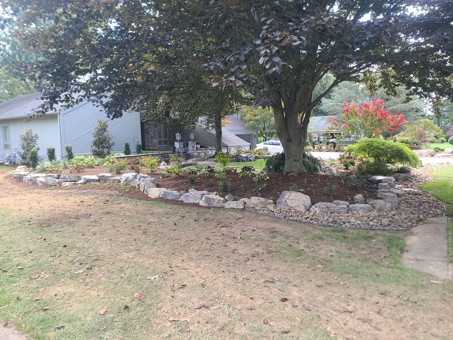 Penn National Project by Potted Luck Landscape