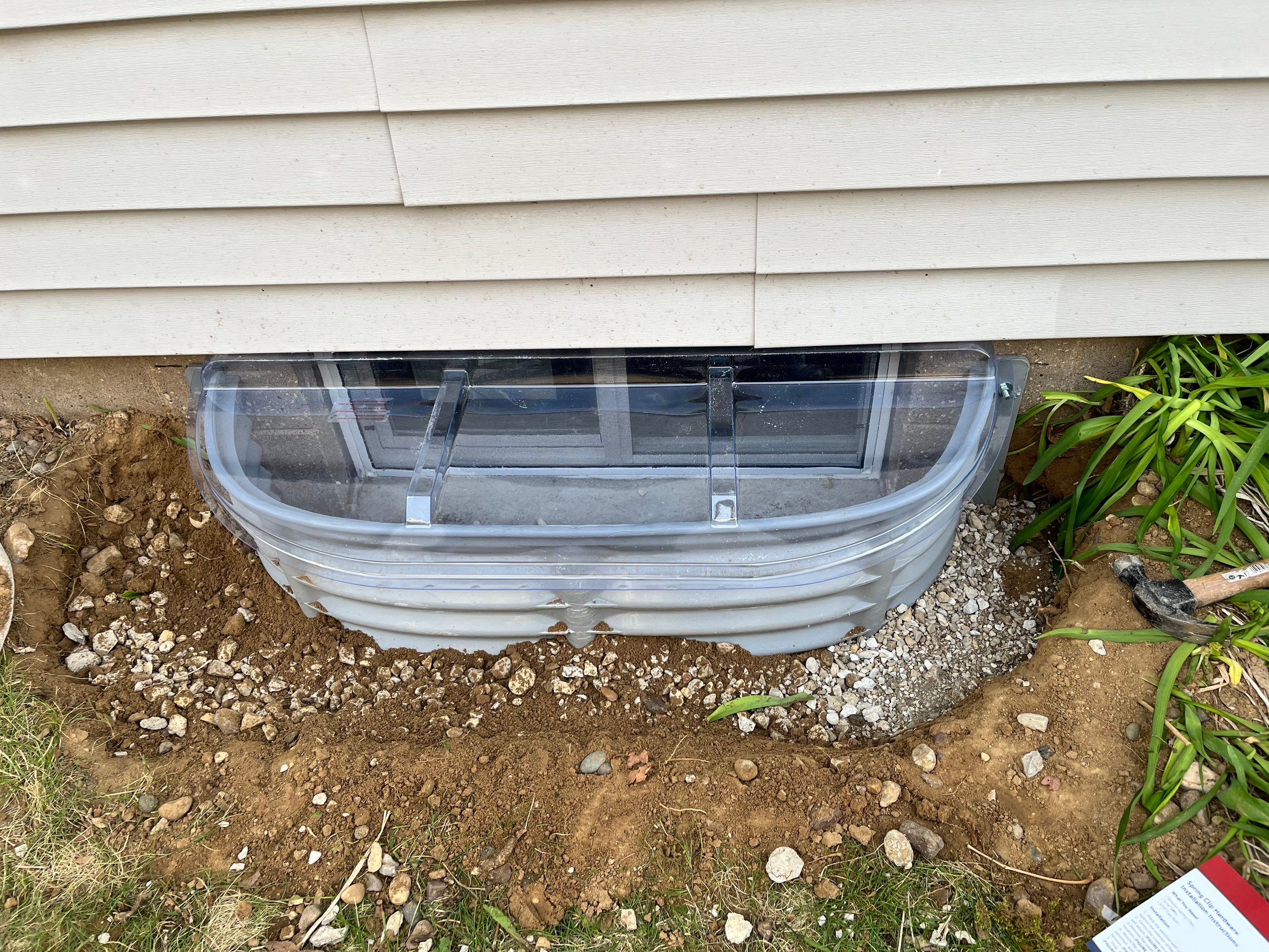 Recent Basement Window Project by ACE Waterproofing & Basement Solutions