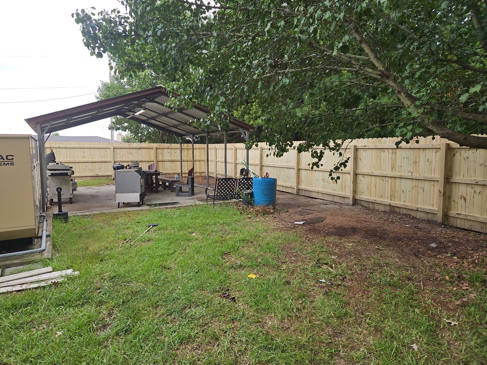 Warmth & Strength in Wood by Tidewater Fence