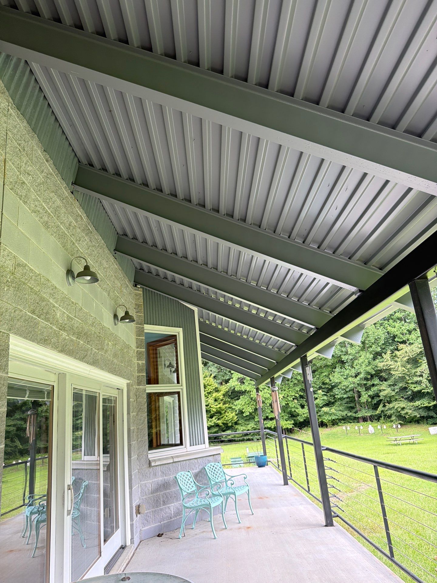 Complete roof painting by AKK Painting LLC