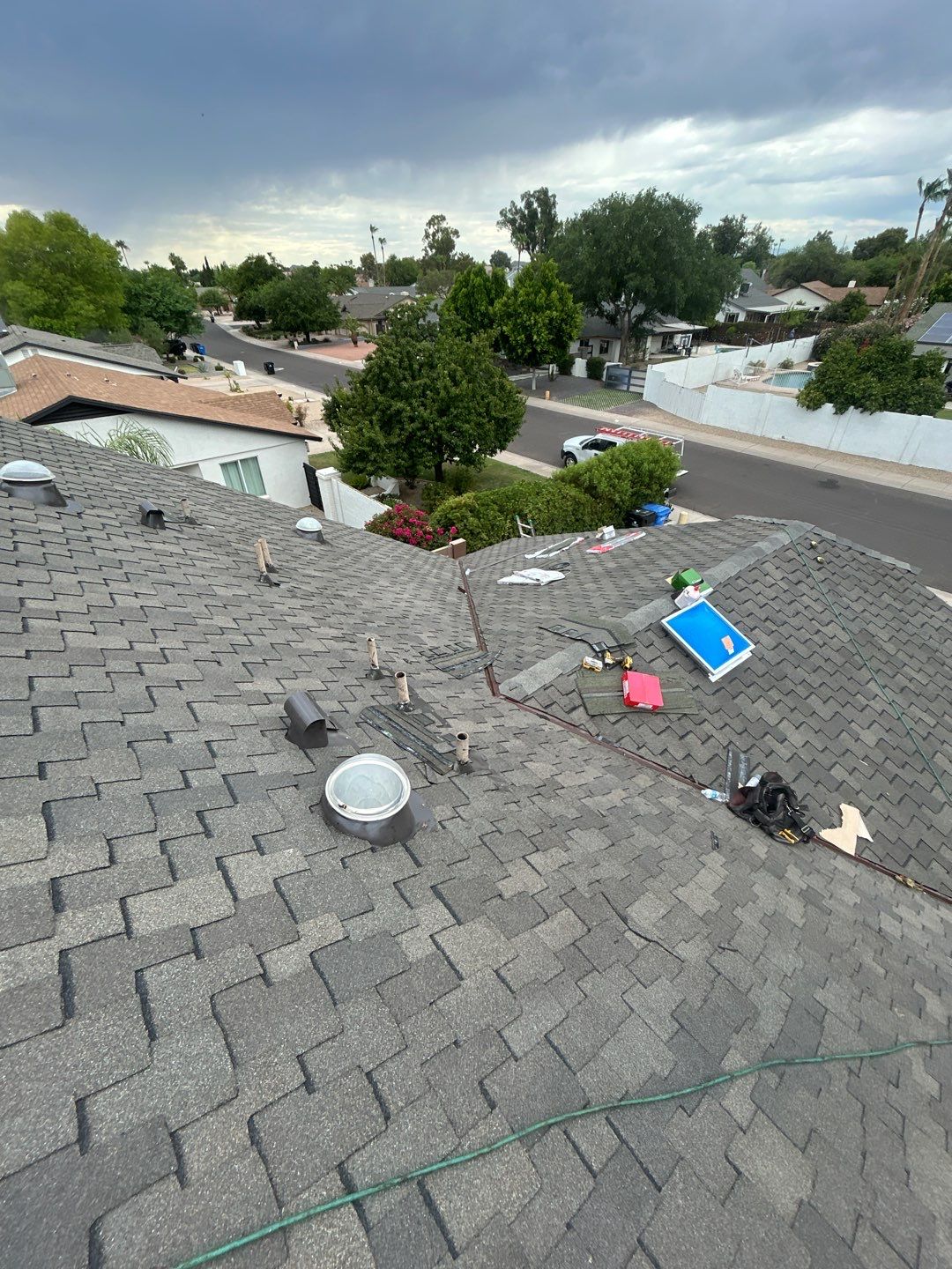 Project in Scottsdale, AZ by Saint Roofing