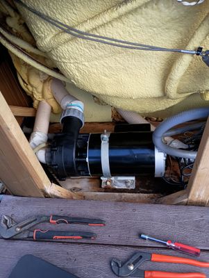 Leaking pump replacement 