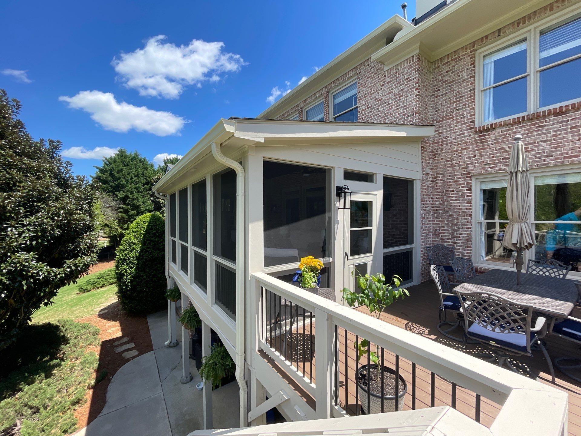 Covered Porch- Stefan  by Clark Brothers Roofing & Construction