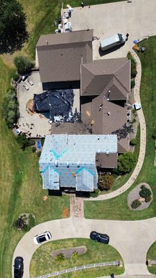 Residential Roof Replacement using Atlas Pinnacle IR in Heather Blend