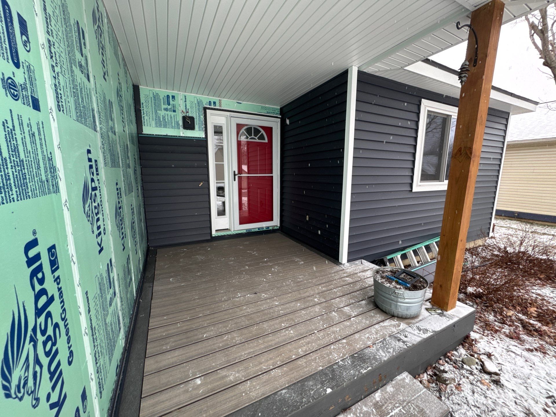 Siding Replacement using Alside Charter Oak D4.5" Riveria Dusk by 180 Contractors