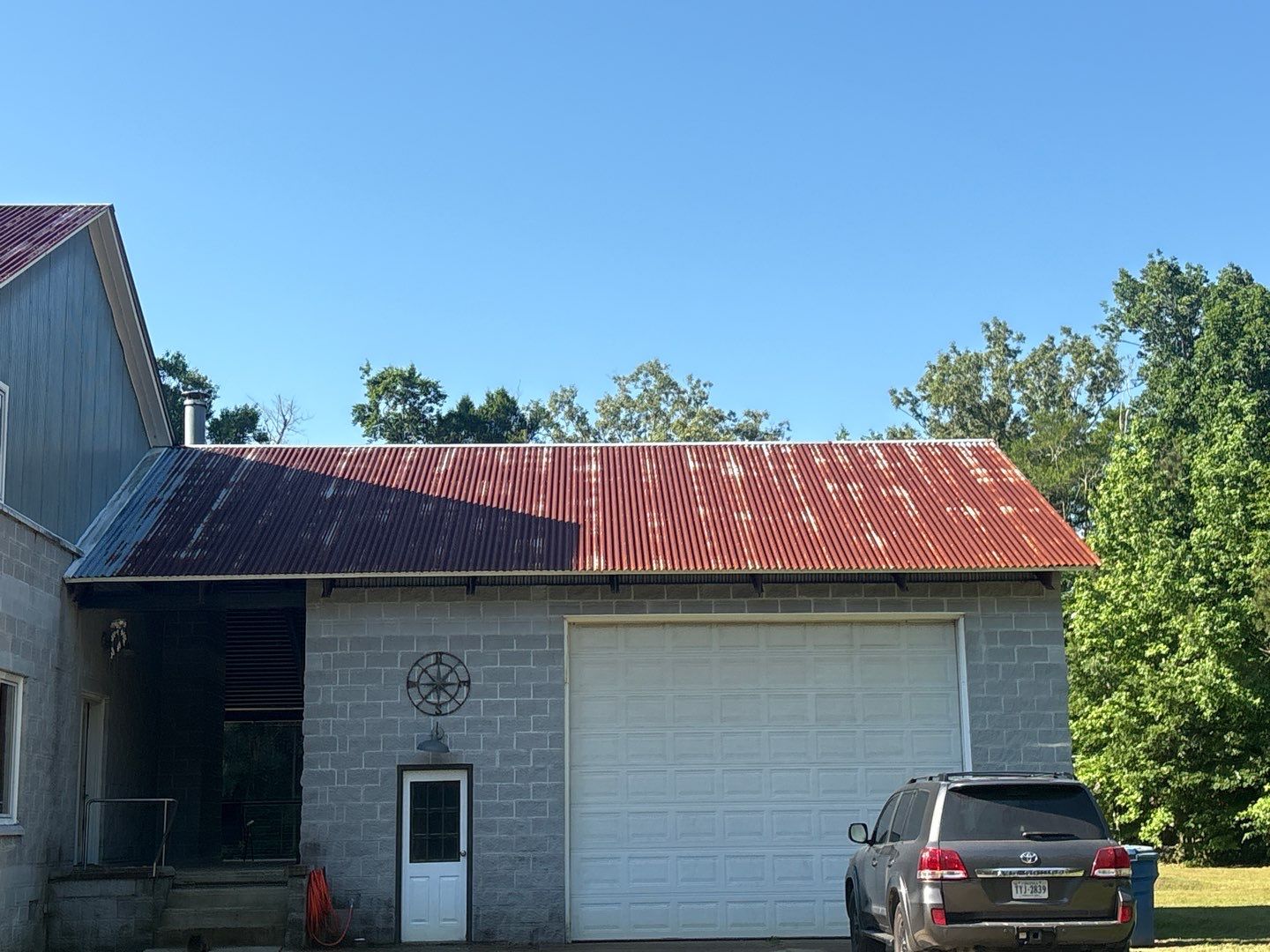 Complete roof painting by AKK Painting LLC