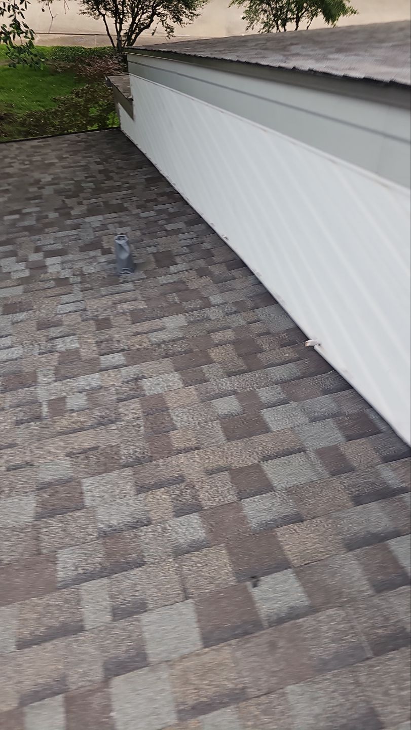 Lake Highlands Roof Replacement Below 4/12 Pitch by Bert Roofing Inc