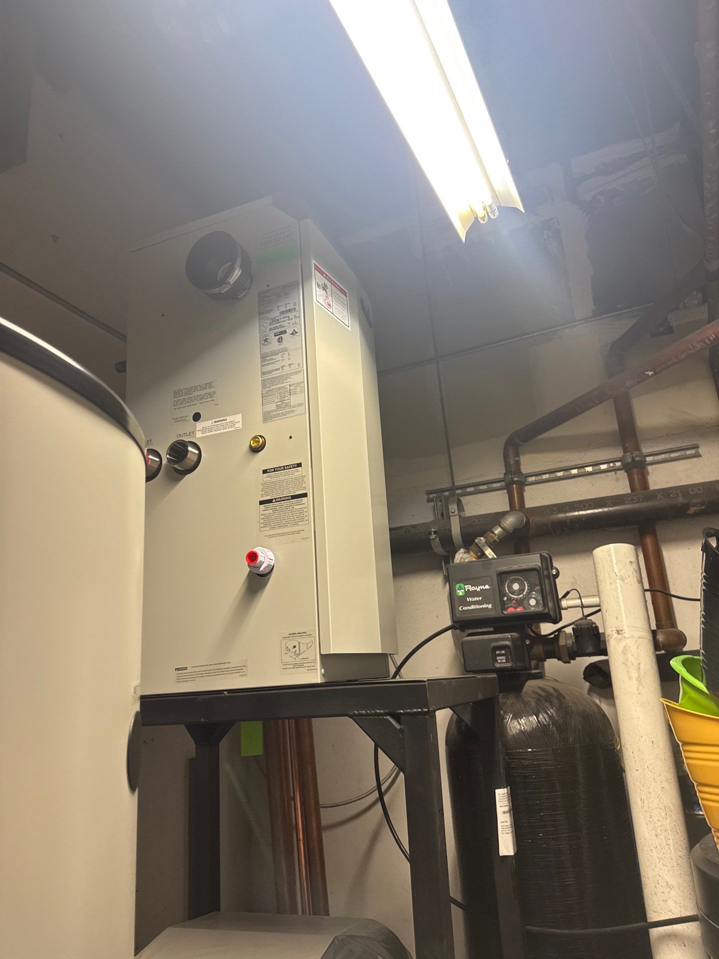 Piping & Water Heater Inspection.  by Us Plumbing 